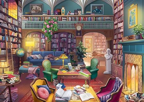 Ravensburger Dream Library Puzzle - 500 Piece Jigsaw Puzzle