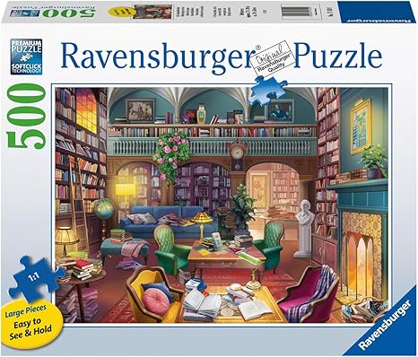 Ravensburger Dream Library Puzzle - 500 Piece Jigsaw Puzzle - 2