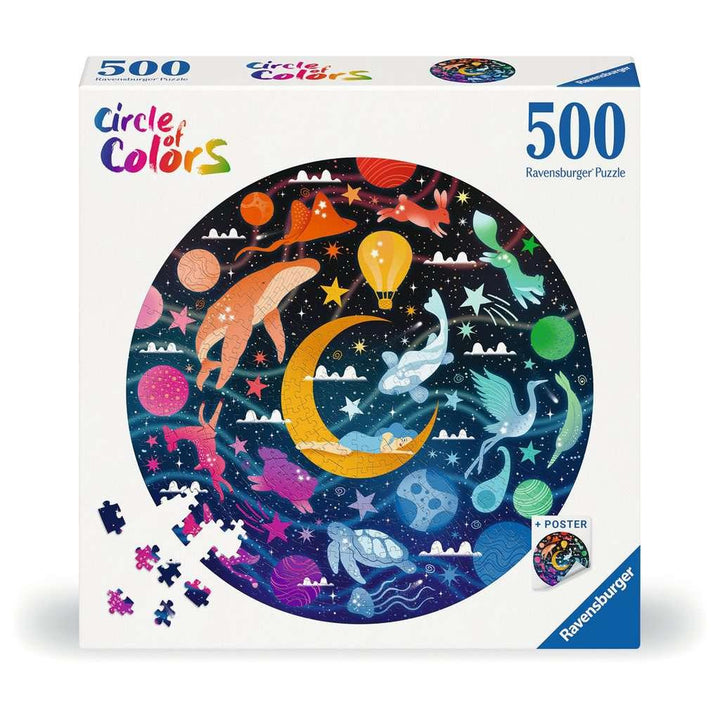 Dreams Circle of Colors 500 Piece Round Jigsaw Puzzle by Ravensburger