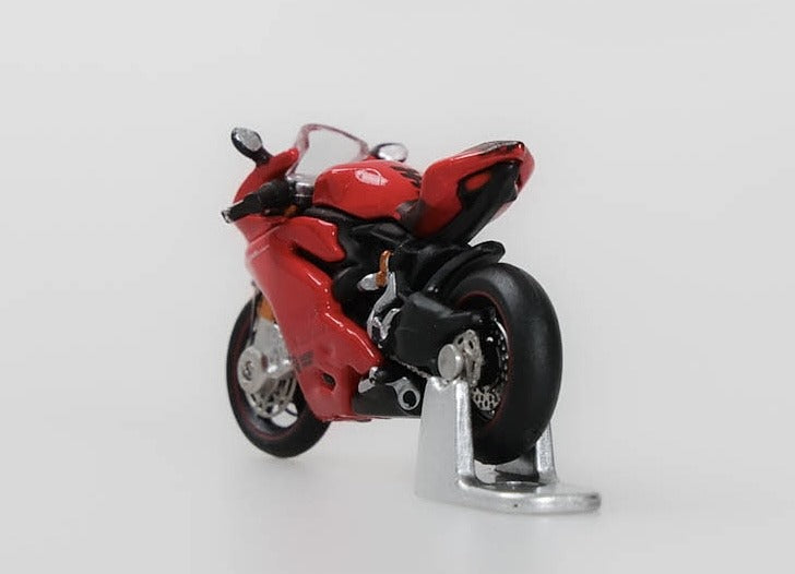 Ducati 1299S Mini Bike MB Motorcycle 1:64 Mini Bike MB Rear View in Red