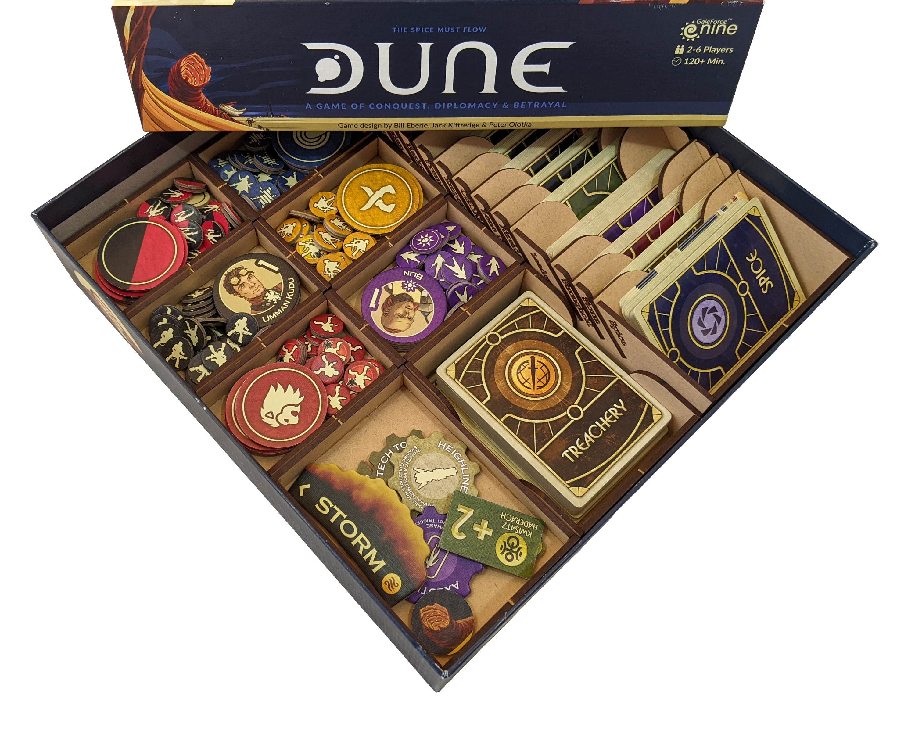 Games - Dune Board Game Organizer Insert