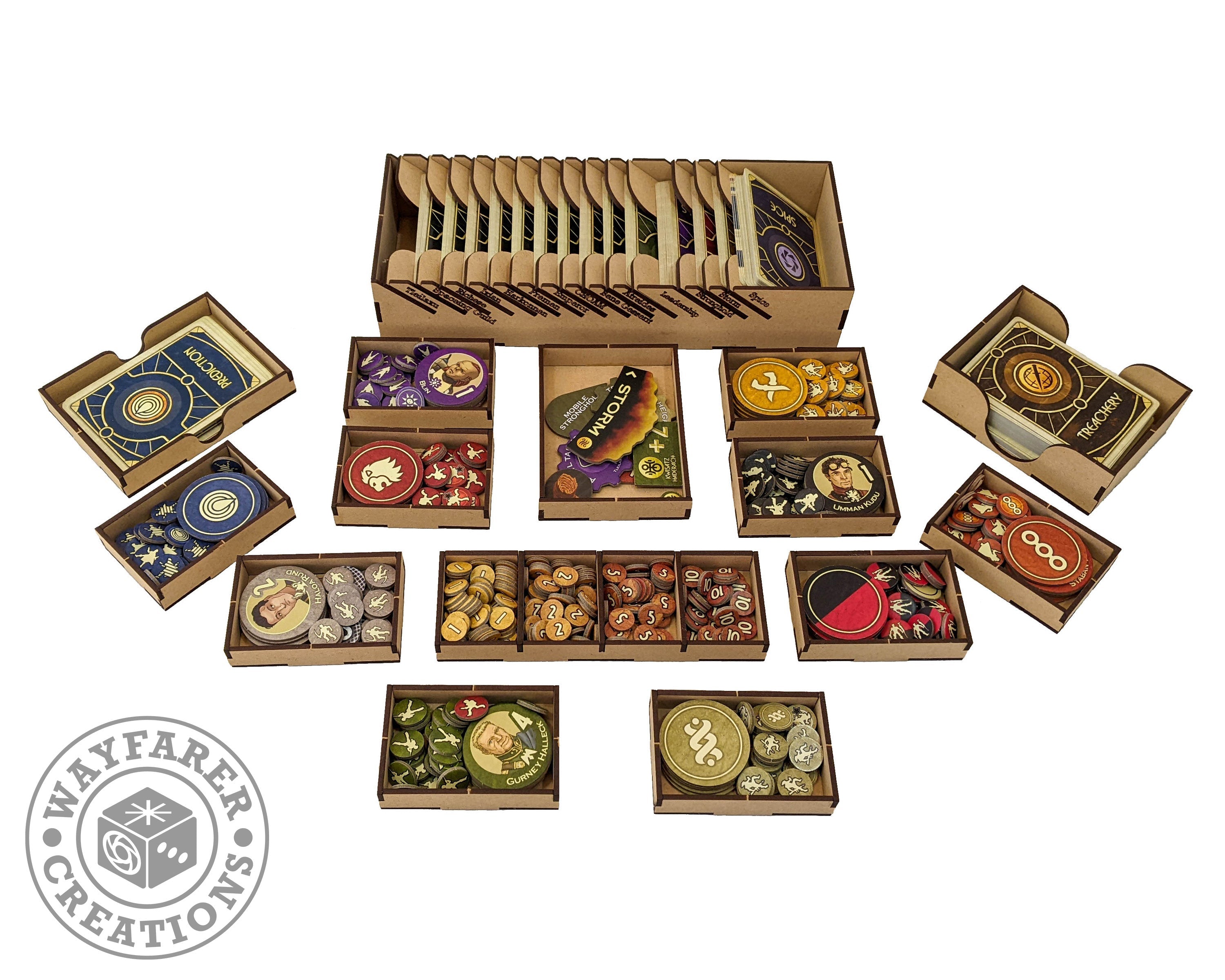 Games - Dune Board Game Organizer Insert 2