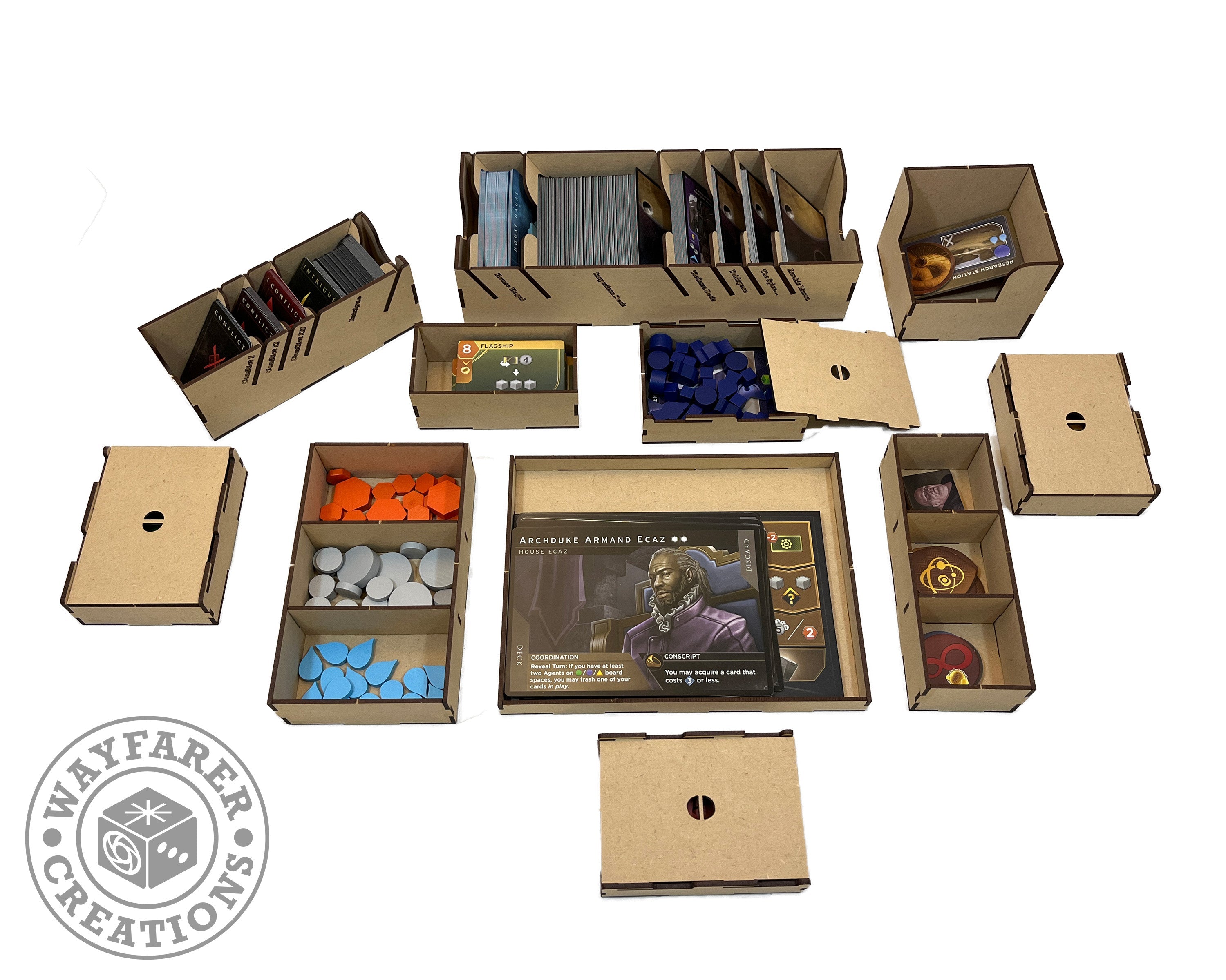 Games - Dune Imperium Board Game Organizer Insert 2
