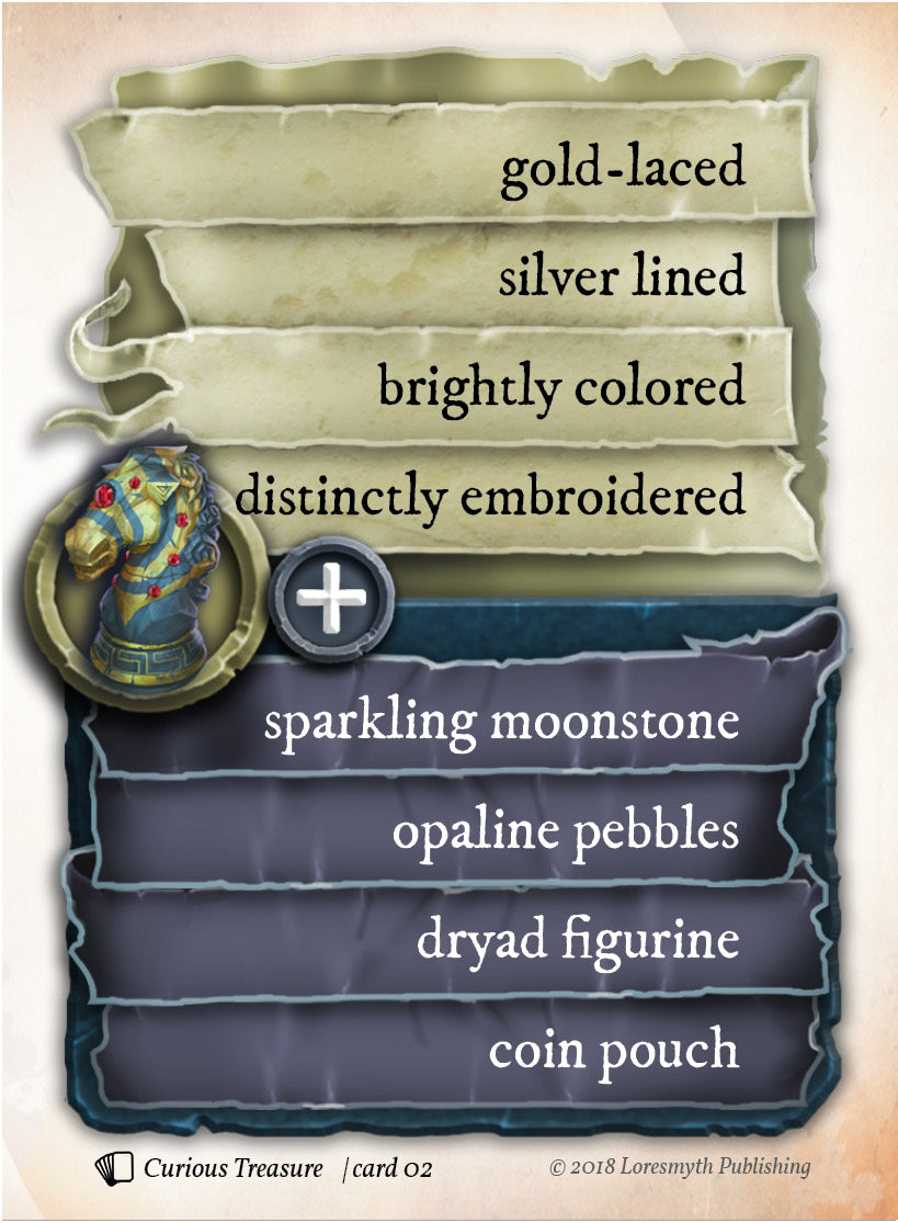 Dungeon Discoveries - Curious Treasure - Card Deck 2