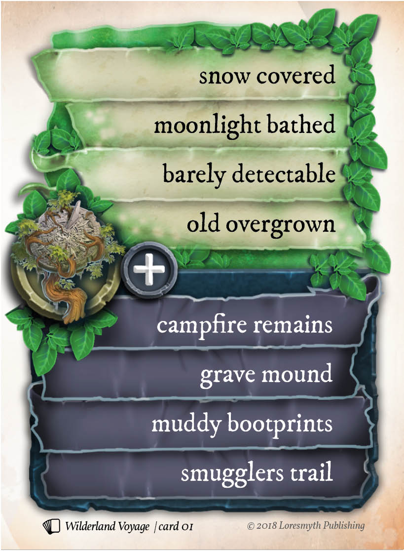Dungeon Discoveries - Wilderland Voyage - Card Deck 2