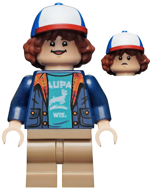 Dustin Henderson- Stranger Things Minifigure for Lego