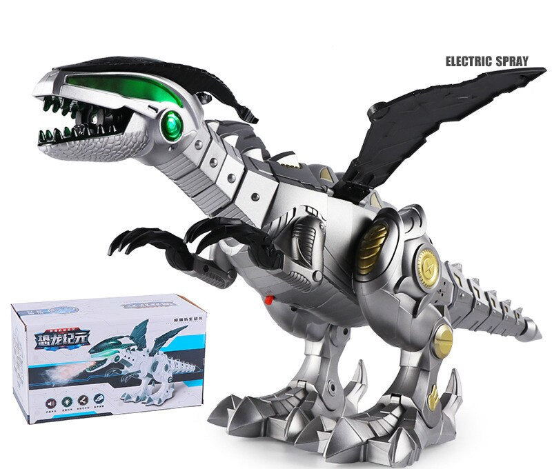 White Spray Electric Dinosaur Mechanical Pterosaurs Toy 6