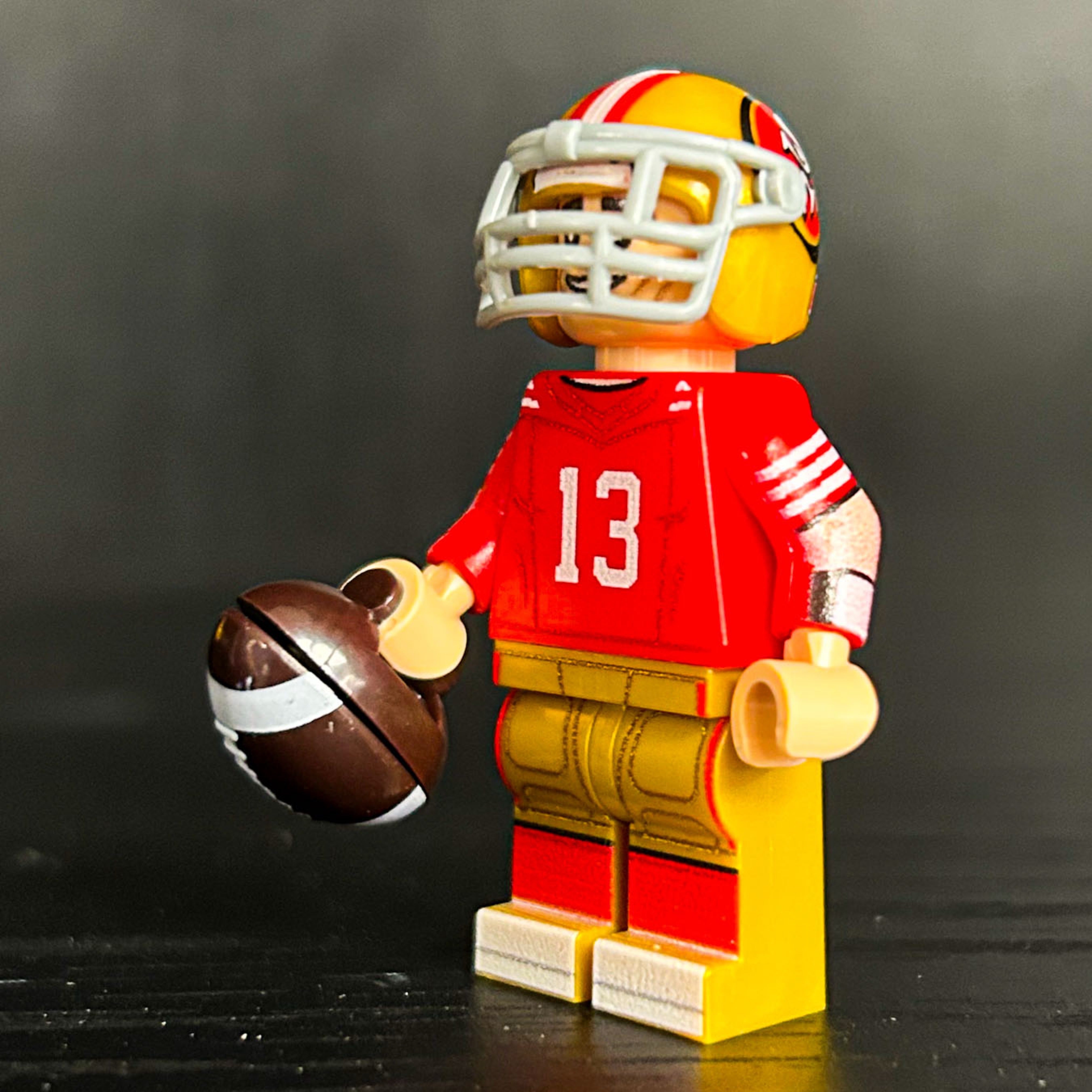 #13 QB San Francisco Football Player Minifig 2