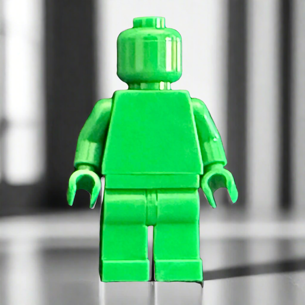 Monochrome Custom Minifigures – 40+ Vibrant Colors! for Lego 12