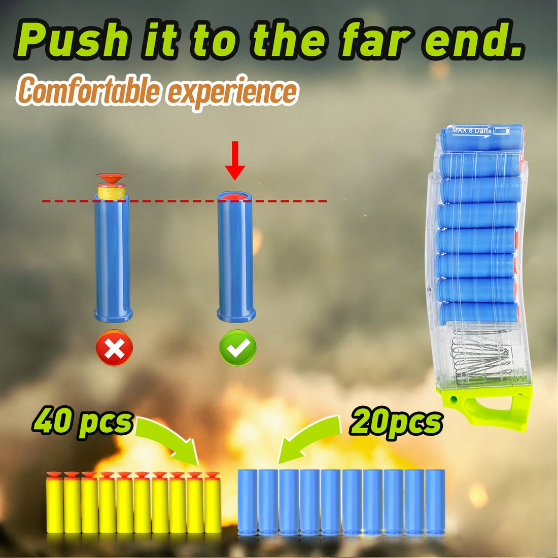 Toy Gun Automatic 416 Electric Suction Darts Toy Gun, H416 Toy Gun, two shooting modes, for adults, teenagers, holiday gifts, and birthday gifts 9
