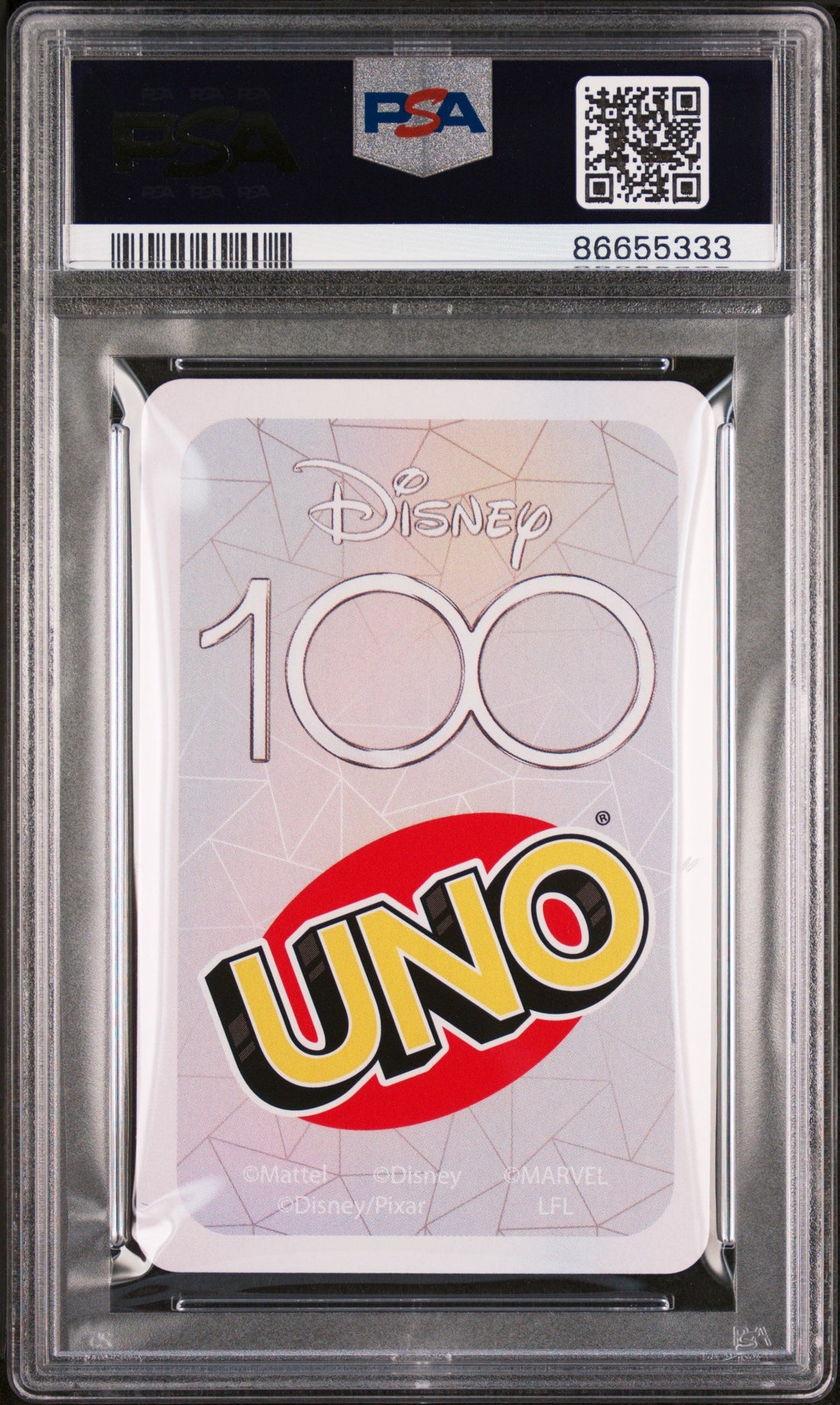 2023 UNO DISNEY 100 DARTH VADER YELLOW 4 PSA 10 2