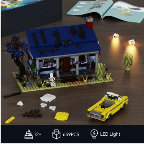 Evil Dead cabin MOC Creative street view for Lego 4