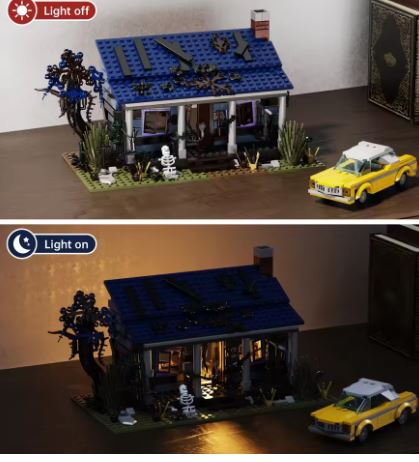 Evil Dead cabin MOC Creative street view for Lego 3