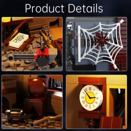 Evil Dead cabin MOC Creative street view for Lego 2