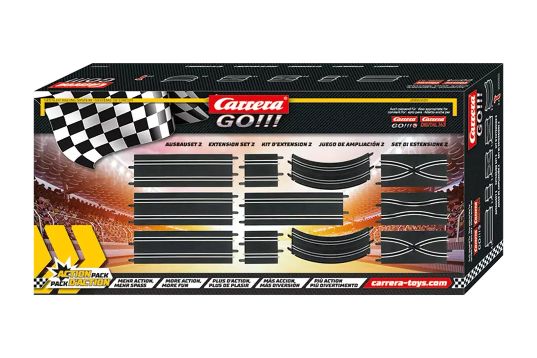 Extension Set 2 Carrera Go!!! 1:43 Scale 2