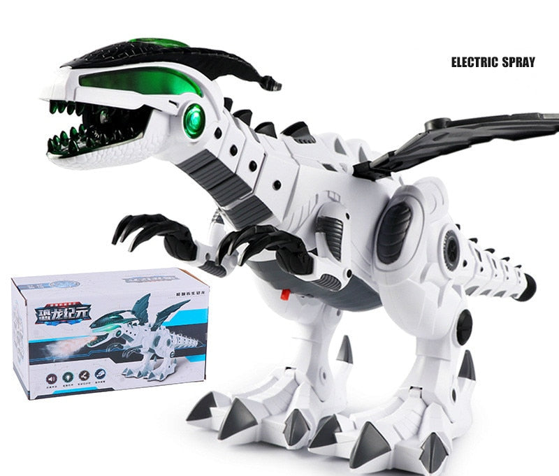 White Spray Electric Dinosaur Mechanical Pterosaurs Toy