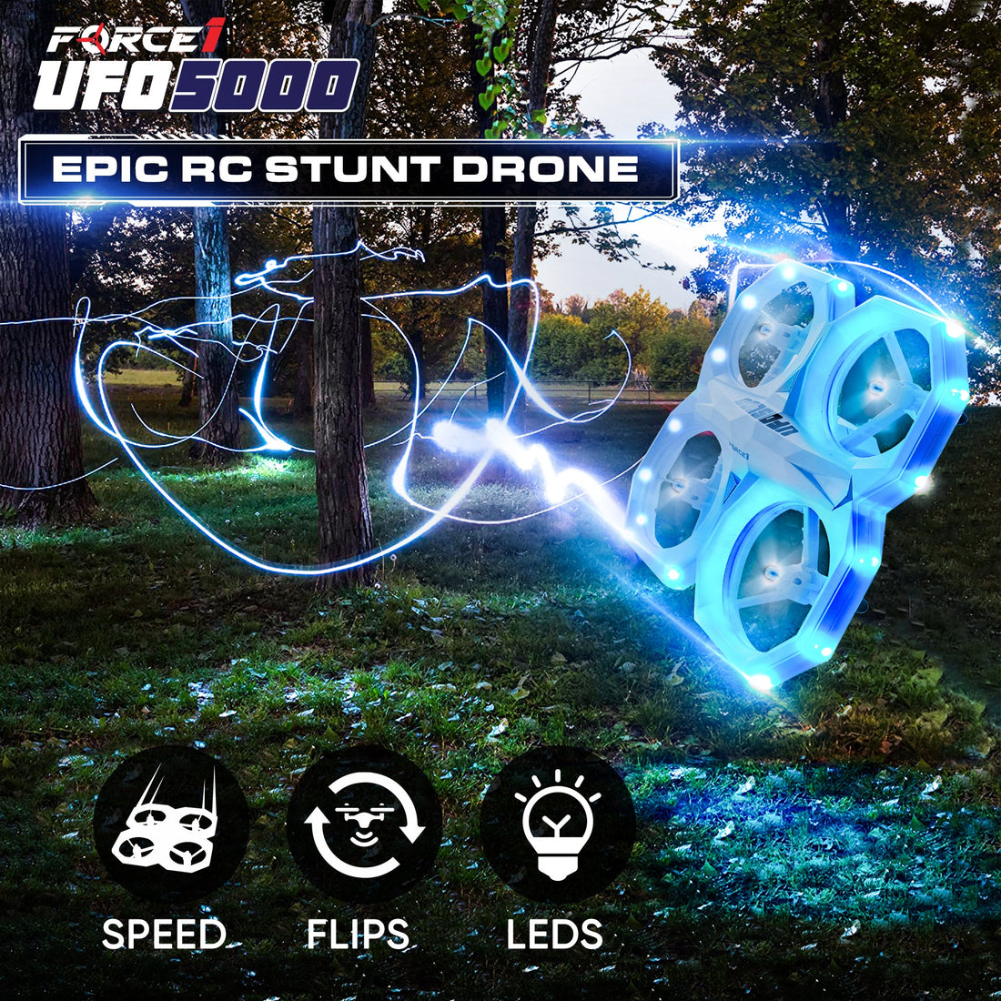 UFO 5000 LED Remote Control (RC) Drone 2