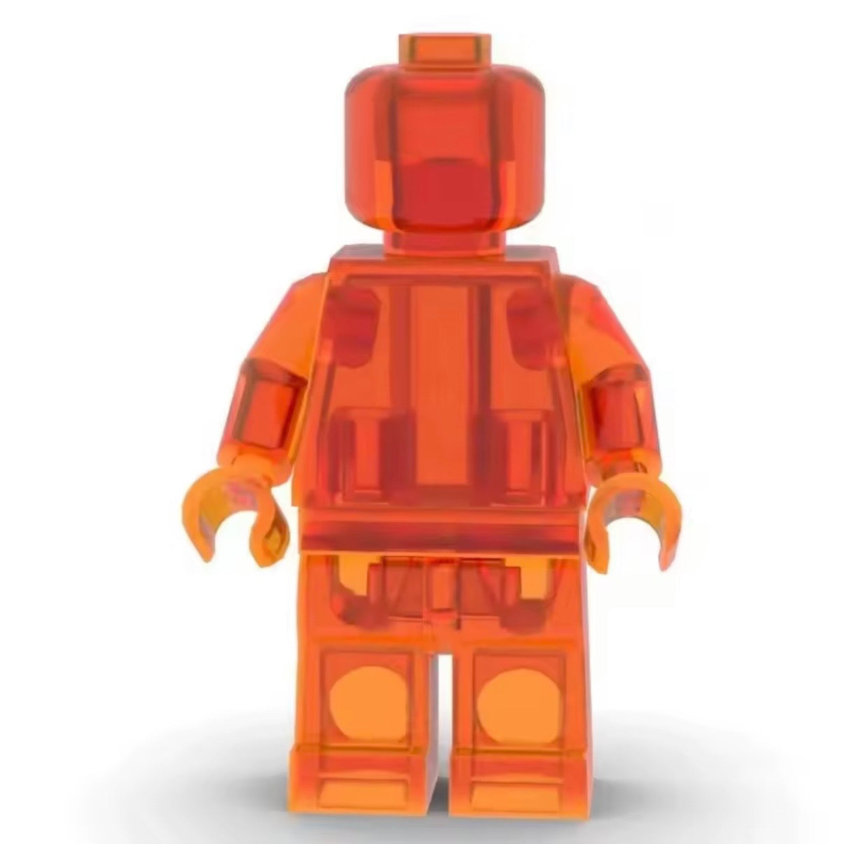 Set of 12 Transparent Minifigures – Clear Minifigs (Adult Builds & Display-Grade) for Lego 2