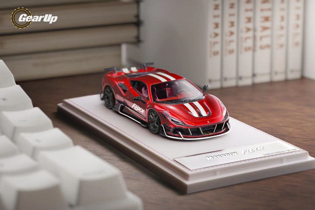 Mô hình xe Ferrari F8 Tributo Mansory F8XX Chameleon tỉ lệ 1:64 Aurora Mô hình xe Ferrari F8 Tributo Mansory F8XX Chameleon tỉ lệ 1:64 Aurora