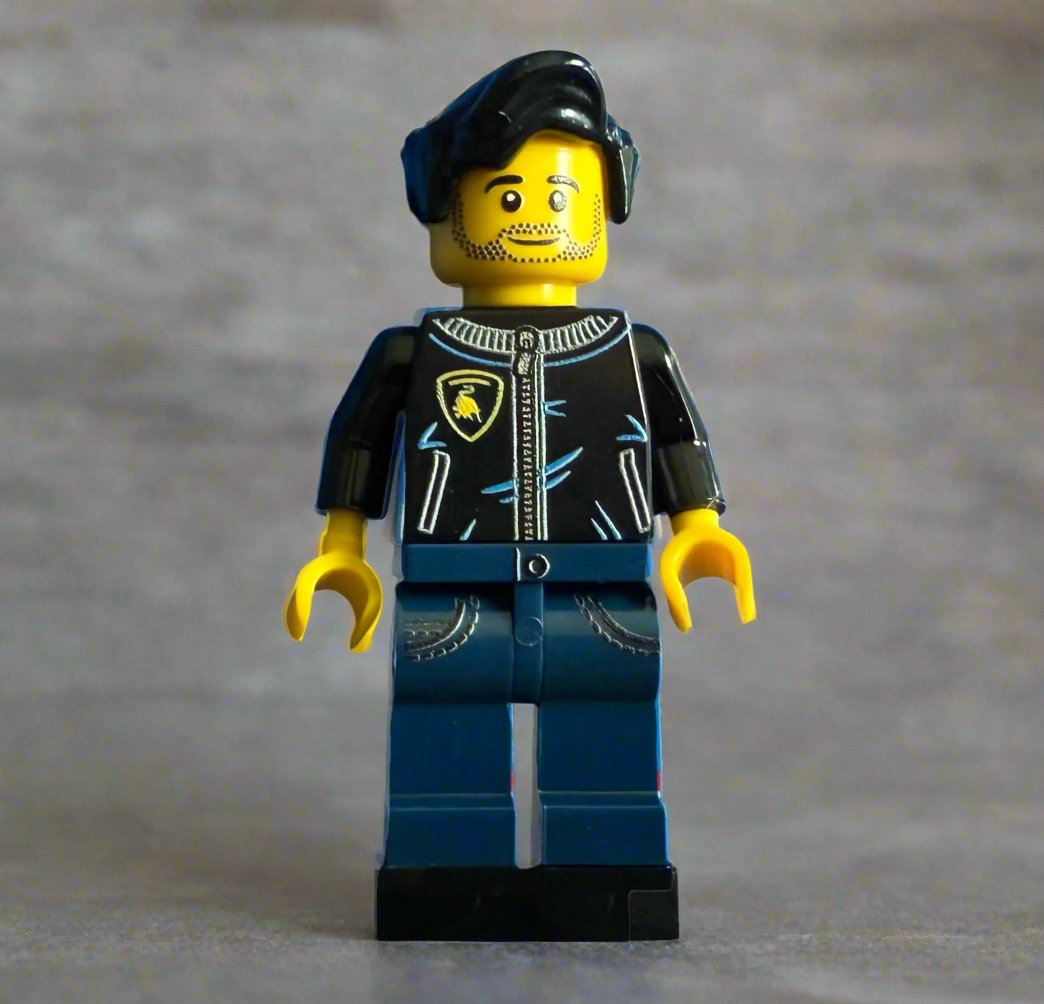 Lamborghini Countach Driver Minifigure