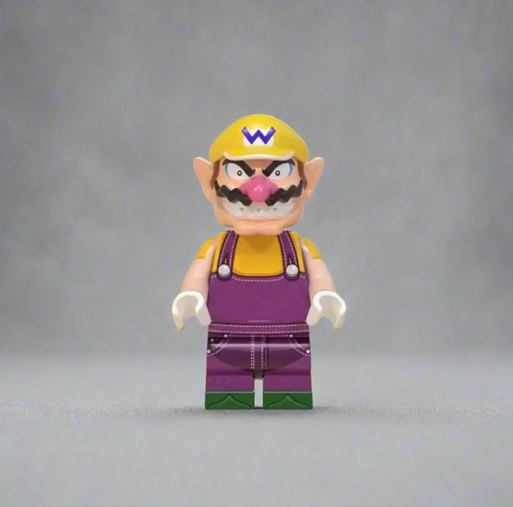 Wario Minifigure - Super Mario for Lego
