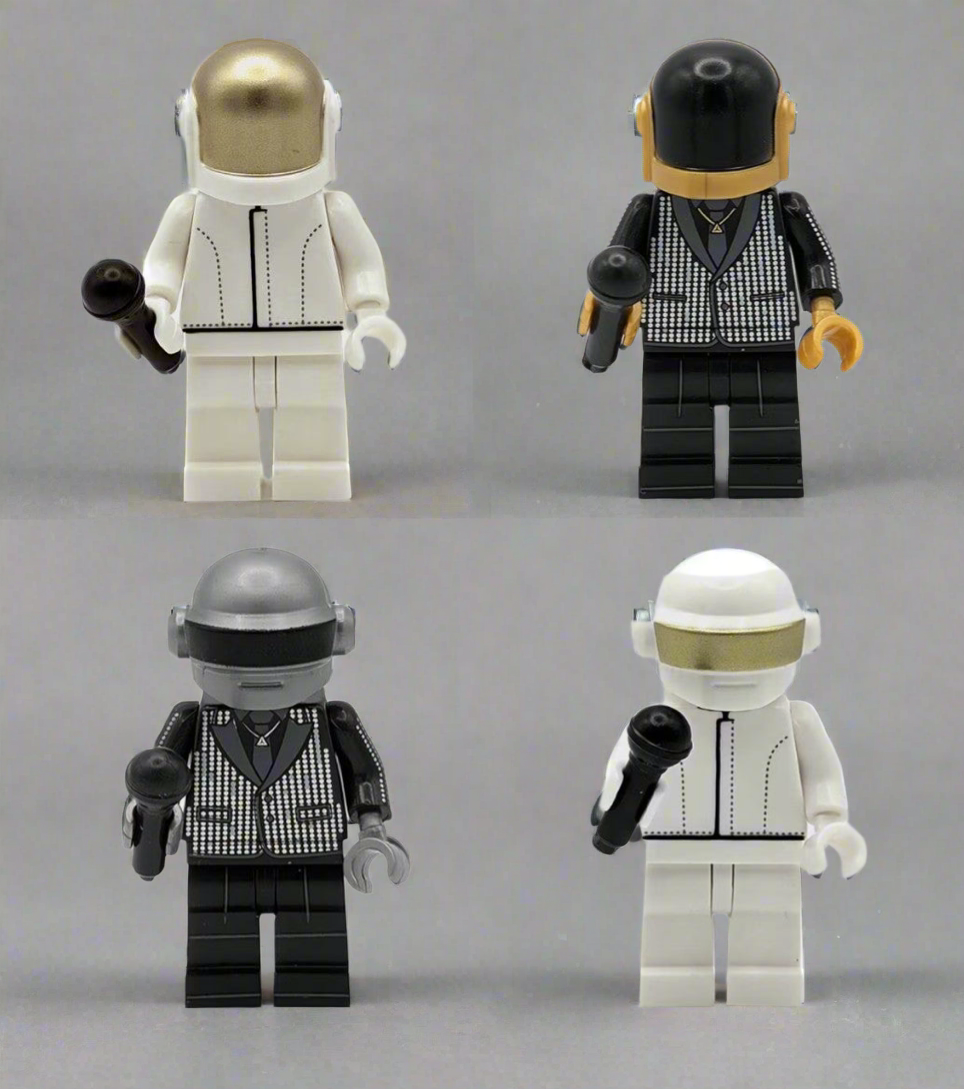 Daft Punk Minifigures Set