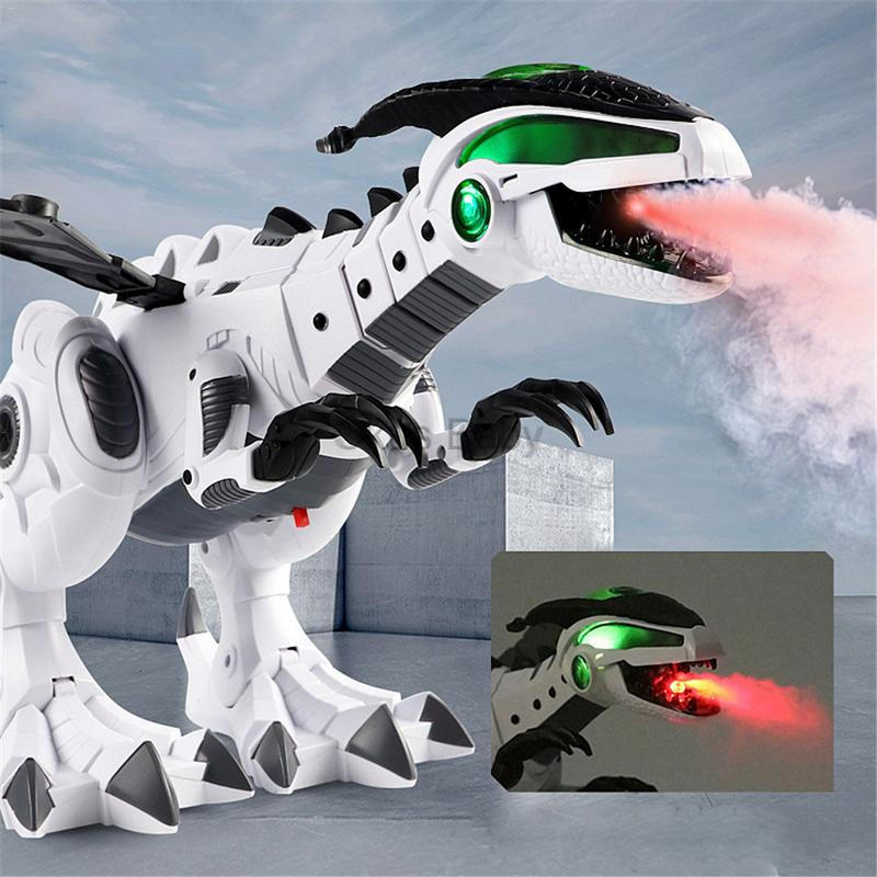 White Spray Electric Dinosaur Mechanical Pterosaurs Toy 8
