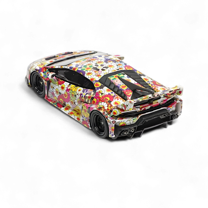 Lamborghini Huracan GT LP610 Sun Flower Luminous 1:64 by Flame  2