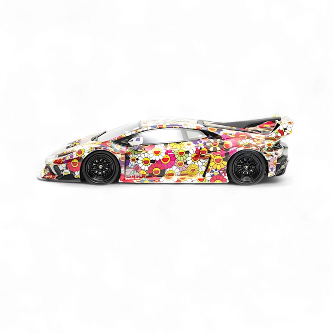 Lamborghini Huracan GT LP610 Sun Flower Luminous 1:64 by Flame  3