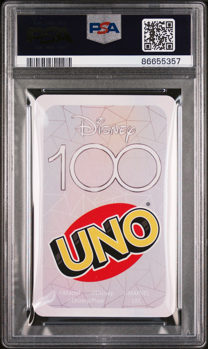 2023 UNO DISNEY 100 MINNIE MOUSE GREEN 5 PSA 10 2