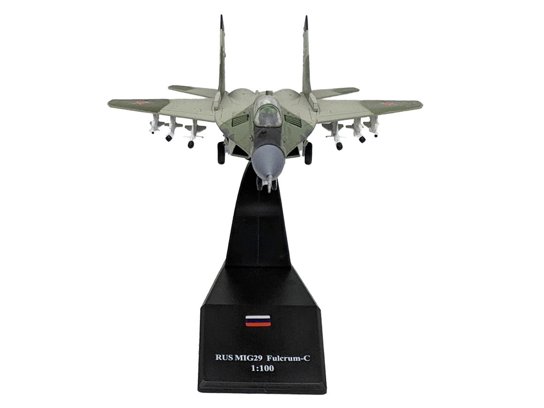 Mikoyan-Gurevich MiG-29 Fighter Aircraft "120th GvIAP Domna Airfield" (2001) Russian Air Force 1/100 Diecast Model Airplane-4