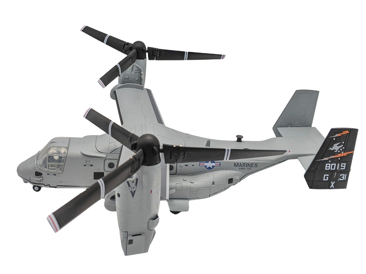 Bell Boeing MV-22 Osprey Aircraft "Marine Medium Tiltrotor Training Squadron 204 (VMMT-204) Raptors 2nd Marine Aircraft Wing MCAS New River" United States Marines 1/72 Diecast Model Airplane-1