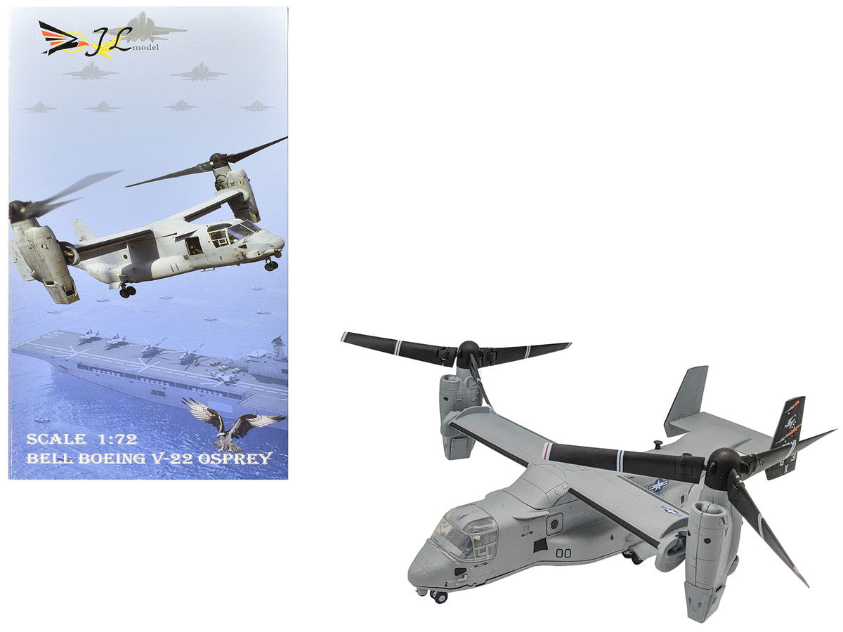Bell Boeing MV-22 Osprey Aircraft "Marine Medium Tiltrotor Training Squadron 204 (VMMT-204) Raptors 2nd Marine Aircraft Wing MCAS New River" United States Marines 1/72 Diecast Model Airplane-0