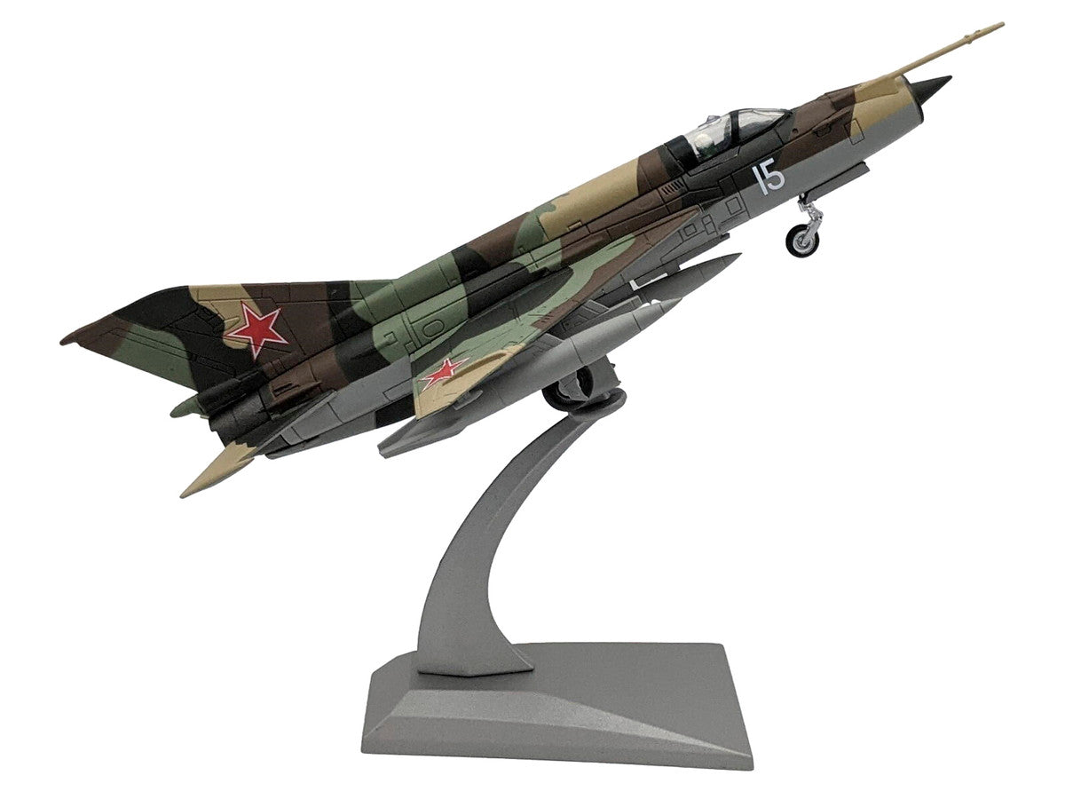 Mikoyan-Gurevich MiG-21SM Fishbed-J Fighter Aircraft "Soviet Air Force" 1/72 Diecast Model Airplane-1