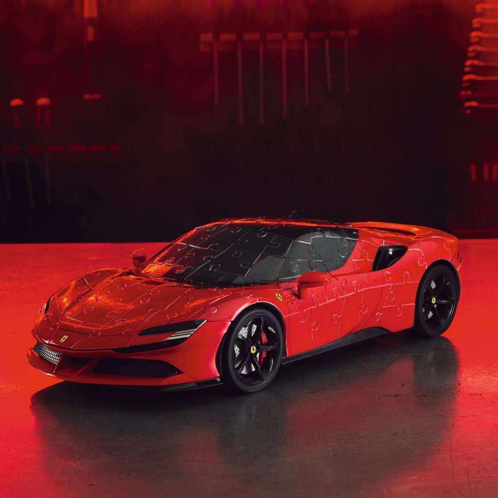 Ferrari SF90 Stradale Red 161 Piece 3D Jigsaw Puzzle Ravensburger 6