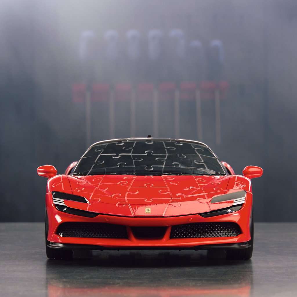 Ferrari SF90 Stradale Red 161 Piece 3D Jigsaw Puzzle Ravensburger 7