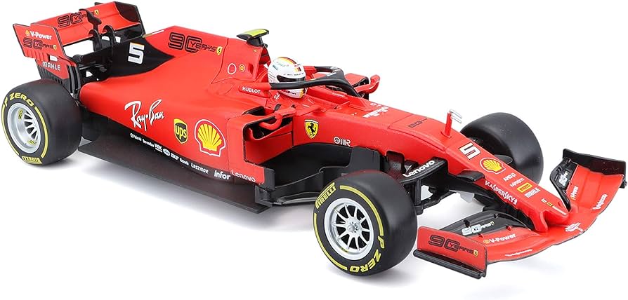 Ferrari SF90 F1 2019 Leclerc 2.4 Ghz Remote Control 1:24 - By Maisto | 82353-00000200 Front View