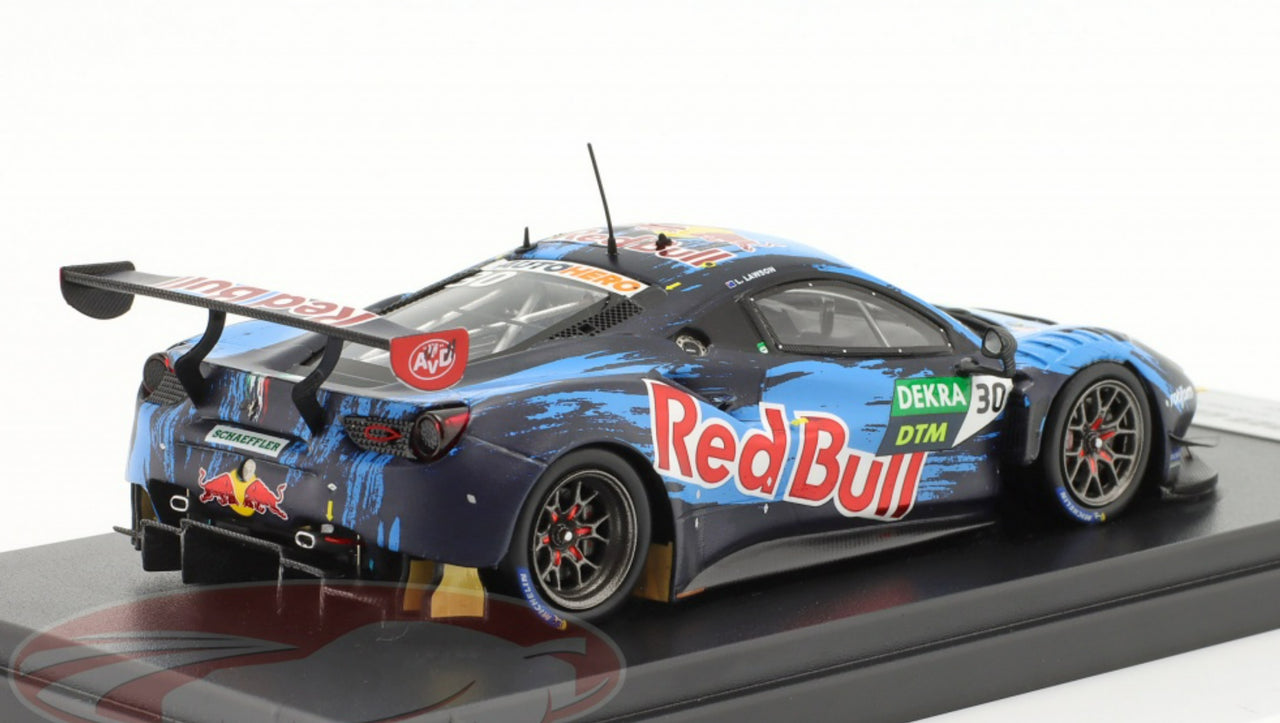 Ferrari 488 GT3 "Red Bull" AF Corse #30 Carrera GO!!! 1:43 Analog Slot Car by Carrera 20064197 Passenger Side View