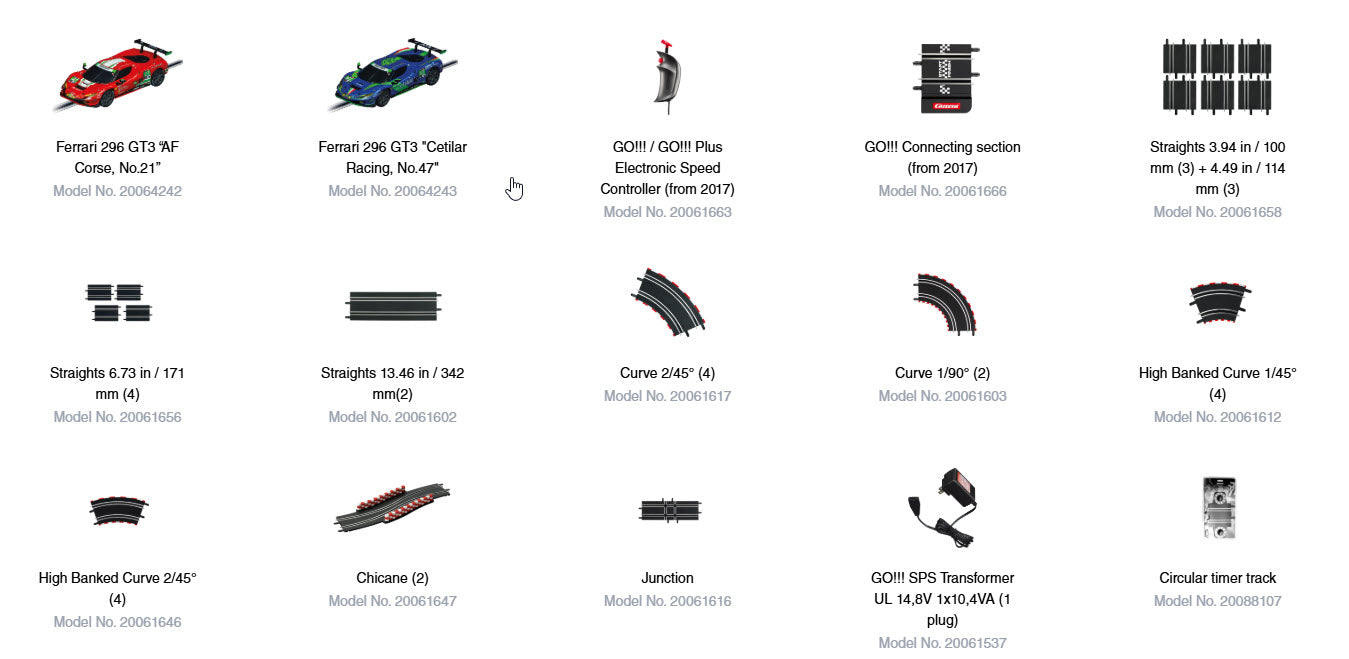Ferrari Power Racing 1:43 Analog Slot Car Track Set by Carrera - 7