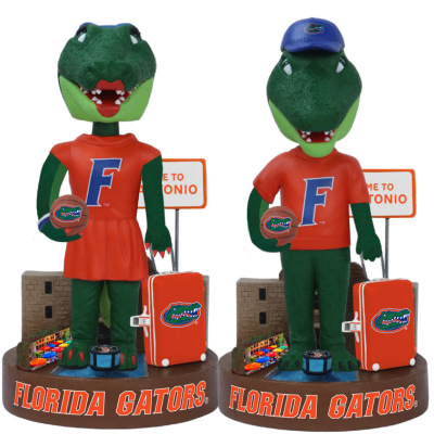 Florida Gators Basketball Welcome to San Antonio Bobbleheads 4
