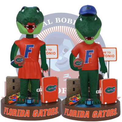 Florida Gators Basketball Welcome to San Antonio Bobbleheads 