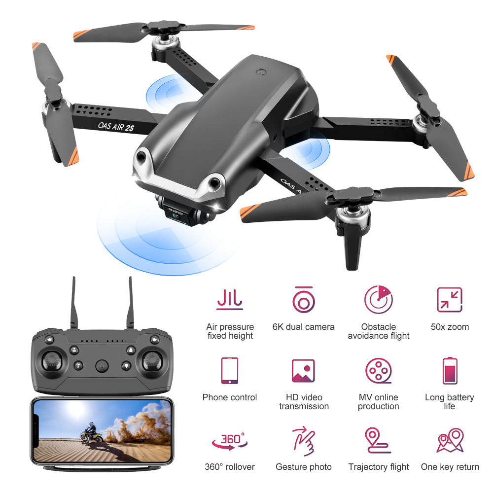 Folding Four Axis 4K Dual Camera-3