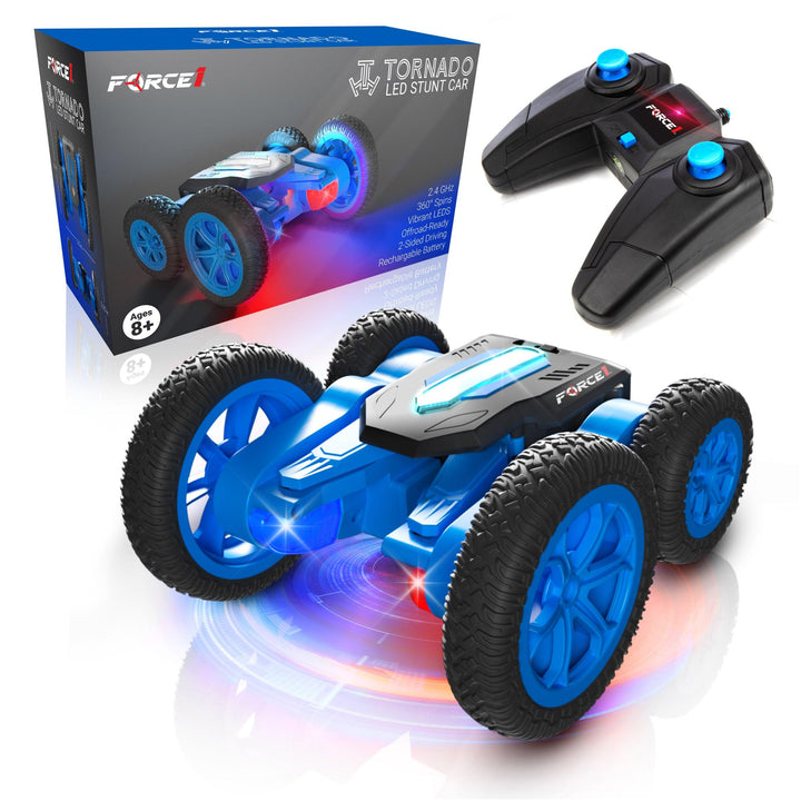 Force1 Tornado LED Remote Control (RC) Stunt Car