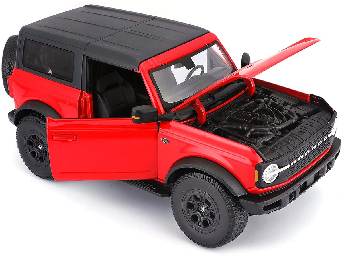 Ford Bronco Wildtrak 2 dr 2021 SE 1:18 diecast by Maisto | 31456-00000022
