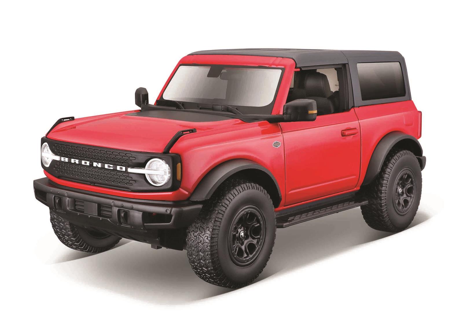 Ford Bronco Wildtrak 2 dr 2021 SE 1:18 diecast by Maisto | 31456-00000022