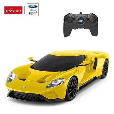 Ford GT (Yellow) 1:24 Remote Control Car by Rastar