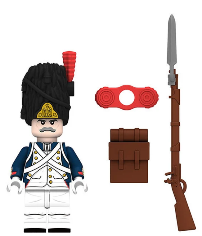Napoleonic Wars - French Grenadier of the Old Guard Minifigure for Lego 2