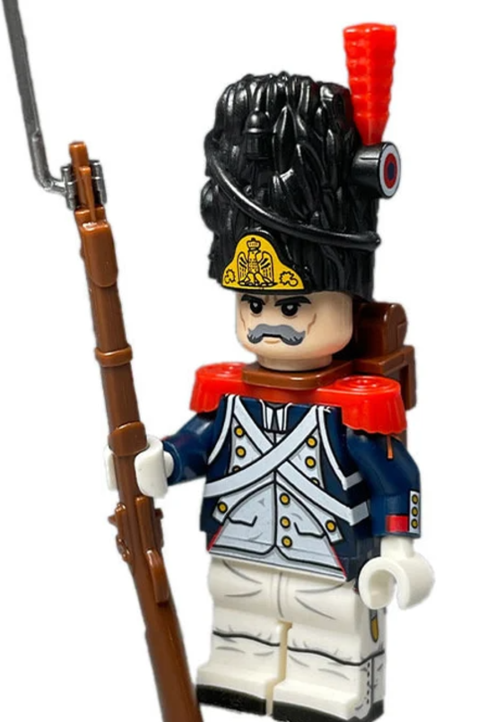 Napoleonic Wars - French Grenadier of the Old Guard Minifigure for Lego