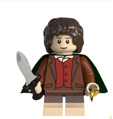 Frodo Baggins - Lord of the Rings Minifigure for Lego 2