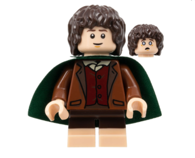 Frodo Baggins - Lord of the Rings Minifigure for Lego